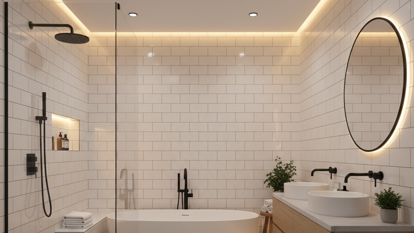 After: Luxury Bathroom Remodel – HammerTime