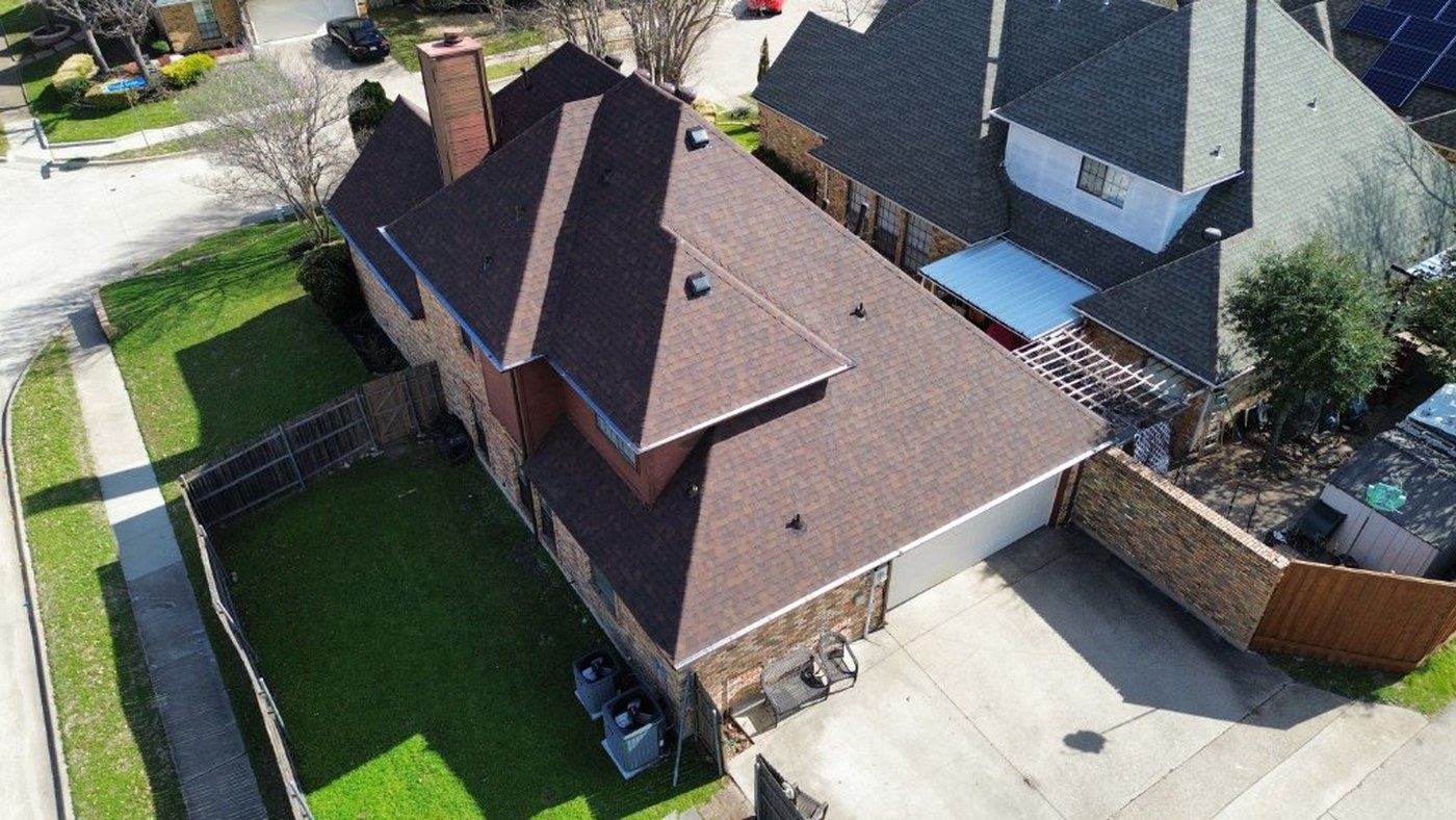 After: New Architectural Shingle Roof – Village Green, TX